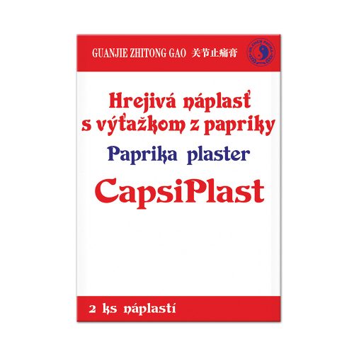 Capsiplast - Paprika Capsaicin skin warming patch - 4pcs