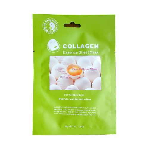 Face mask with kollagen