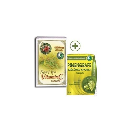 Pollengrape és C-vitamin kapszula csomag - 1 csom