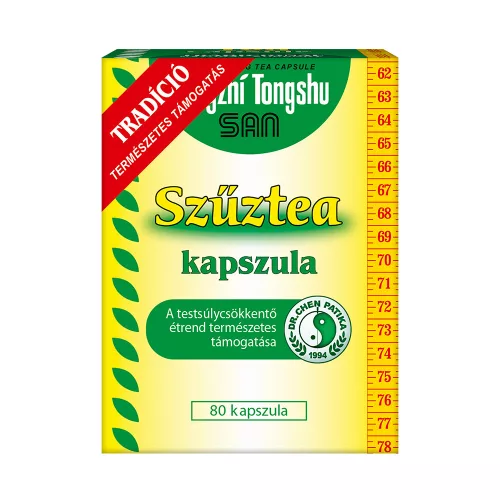 Szűztea kapszula - 80 db