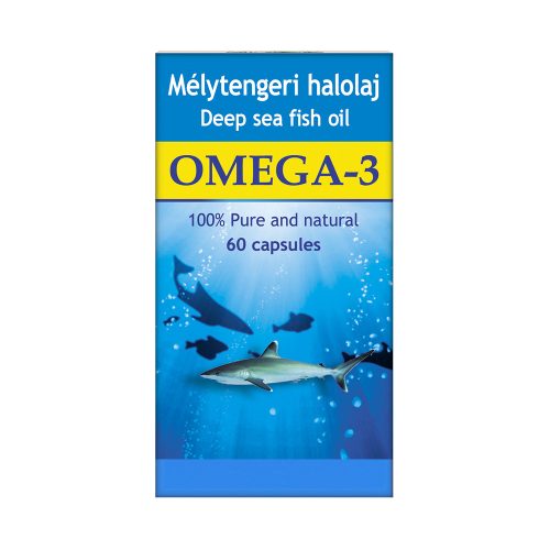 Mélytengeri halolaj kapszula Omega-3 zsírsavval 