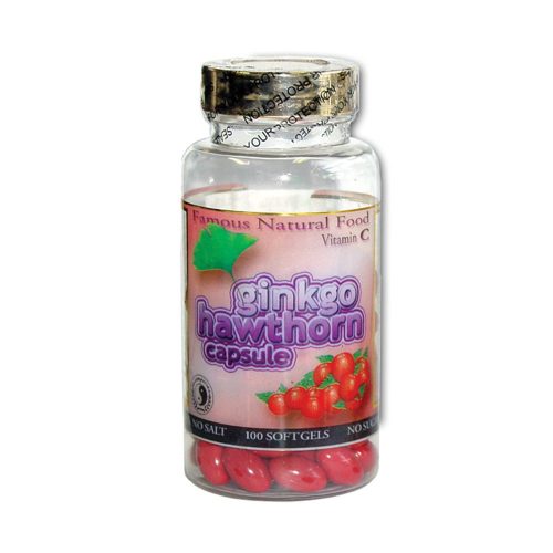 Ginkgo-Hawthorn Capsule with vitamine C