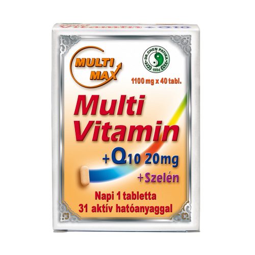  MultiMax vitaminQ10Szeléntabletta