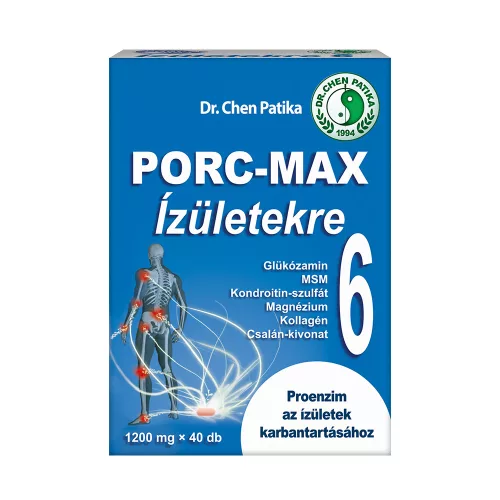 Porc-Max Ízületekre 6 tabletta - 40db
