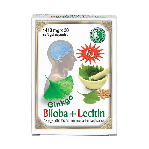 Ginkgo Biloba and Lecitin capsule