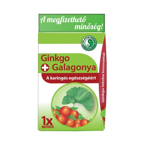 Napi 1 Család, Ginkgo+Galagonya kapszula 