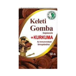 Keleti gomba kapszula Kurkumával - 60db