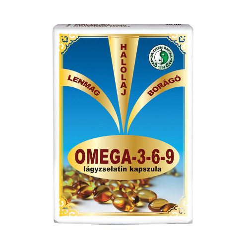 Omega 3-6-9 lágyzselatin kapszula