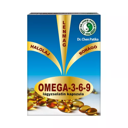 Omega 3-6-9 lágyzselatin kapszula - 30db