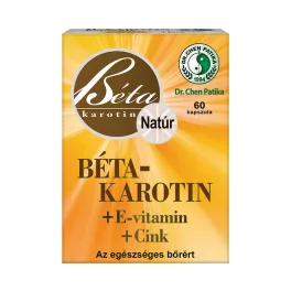   Béta-karotin + E-vitamin + Cink lágyzselatin kapszula - 60db