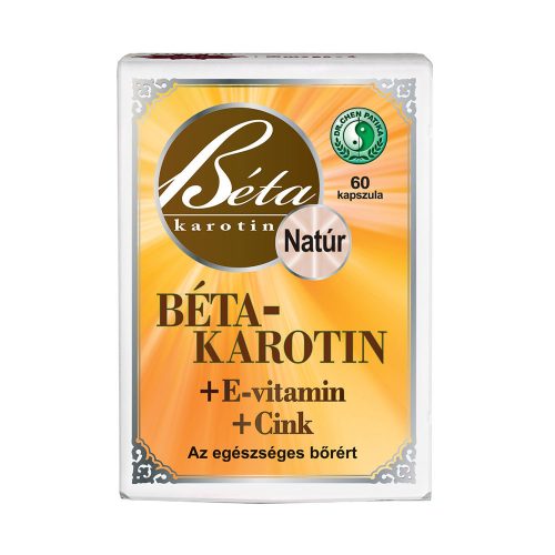 Béta-karotin + vitamin E + Zinc softgel capsules