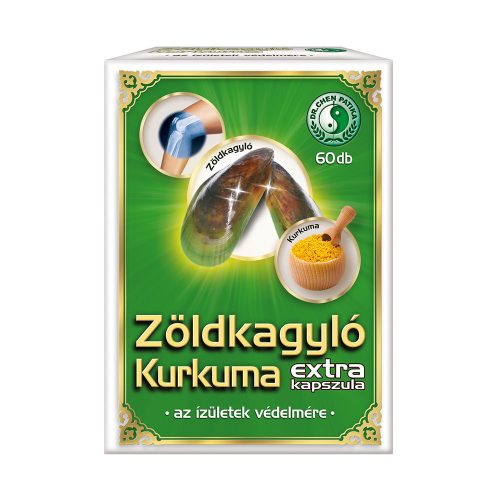 Zöldkagyló Kurkuma Extra kapszula