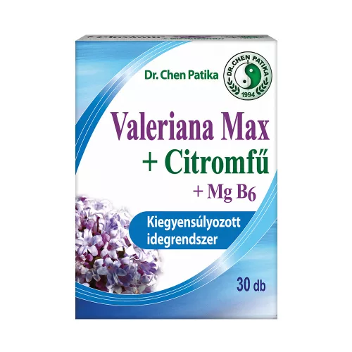 Valeriana MAX tabletta - 30db