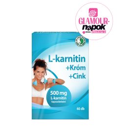 L- carnitine 500 , chromium, zinc capsule - 60 pcs 