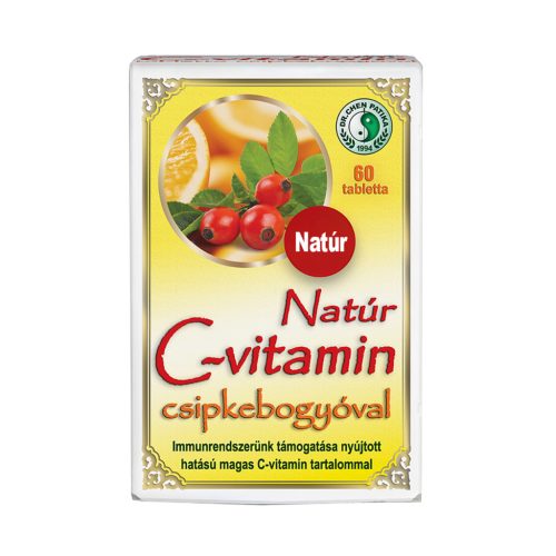 Natúr C-vitamin 1500 mg csipkebogyóval - 60db