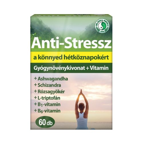 Anti-Stress capsule with herbs and vitamins