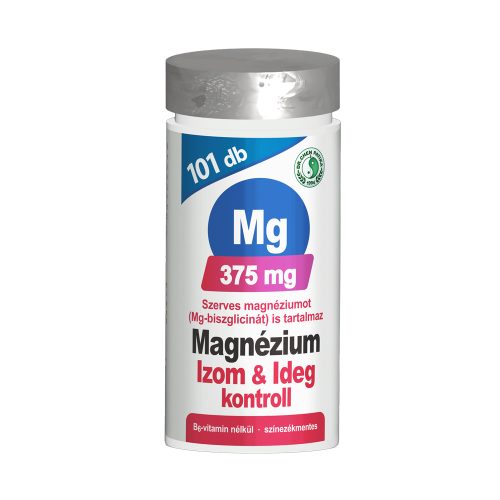 Magnézium 375 mg Izom & Ideg Kontroll tabletta - 101 db