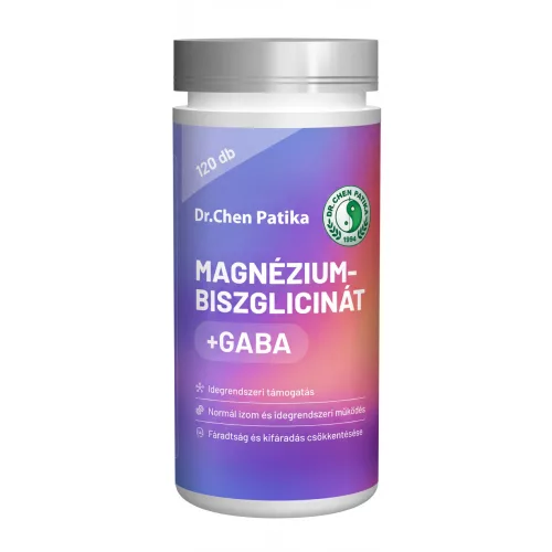 Magnézium-biszglicinát + GABA kapszula 120db