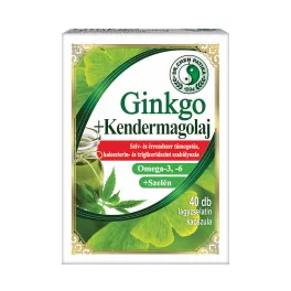 Ginkgo biloba és Kendermagolaj kapszula 40x