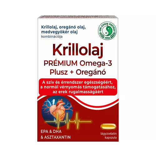 Krill olaj és Oregánó olaj kapszula 60x