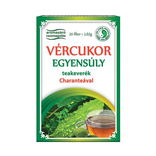 vercukor egyensuly tea